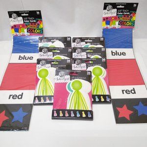 Schoolgirl Style Hello Sunshine Tassels Cut-Out (7) & Just Teach Color Cards (2)